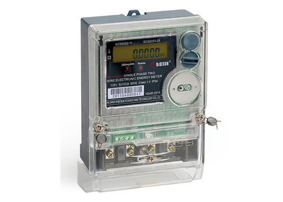 Сила 22 многофункциональная электронная другов IEC 62053 измеряет электрический 1 участок