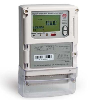 Участок карты 3 C.P.U. IEC62055 31 предоплатил измерять четырехпроводного друга метров предварительный